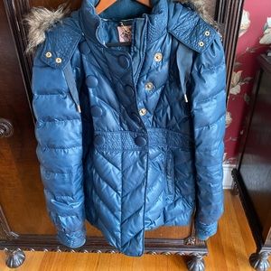 Juicy couture down puffer jacket